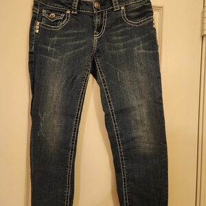 DownEast Dark Blue Skinny Jeans